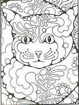 Coloring Zentangle Pages Surrealism Patterns Zentangling Sheets Cat Pattern Zentangles Easy Doodle Printable Fun Books Result Designlooter Google Adult Search sketch template