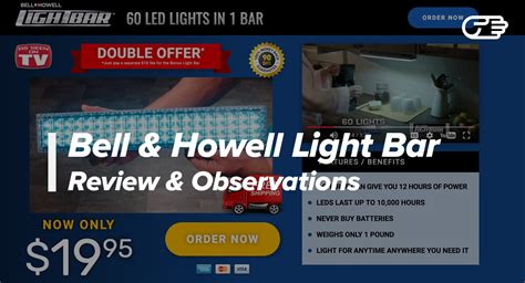 bell and howell light bar reviews is it a scam or legit