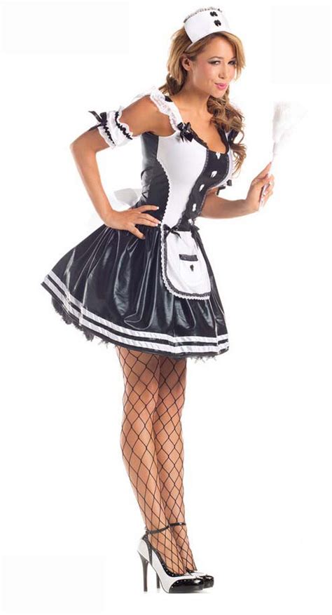 sexy adult maid halloween costume n9842