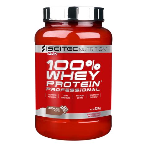 Whey Protéine 100 Whey Protein Professional Scitec Nutrition Chocolat