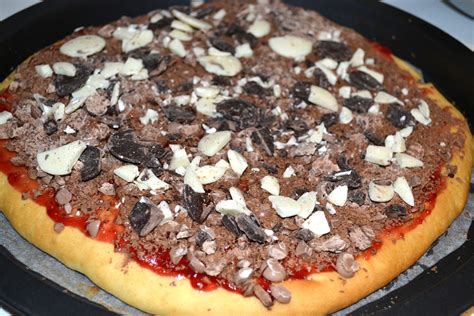 chocolate pizza recipe chocablog