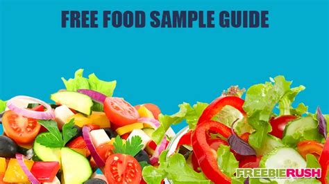 top  simple ideas    food samples freebierush