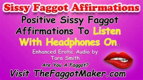 32 positive sissy faggot affirmations encouragement erotic