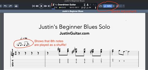 beginner blues solo justinguitarcom