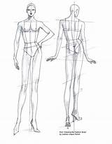 Fashion Drawing Template Templates Body Croquis Sketch Female Sketches Illustration Human Pdf Figure Clothing Male Costume Easy Book Front Women sketch template