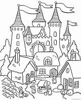 Coloring Pages Coloring4free Palace House Royal Related Posts sketch template