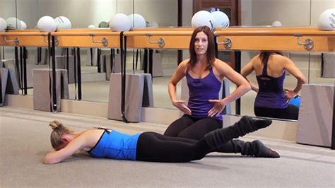 video prone  quarter   ballet physique fitness studio