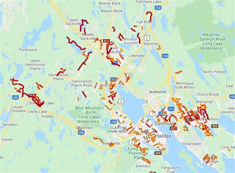mapping halifax traffic calming requests  peterson