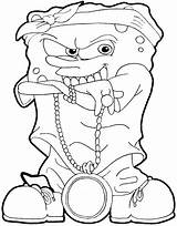 Gangsta Gangster Coloriage Colo sketch template