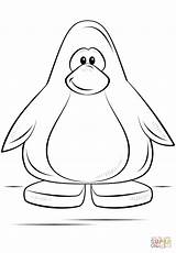 Penguin Coloring Club Pages Printable Cartoon Super Print Winter Kids Choose Board Girls Adult Categories sketch template