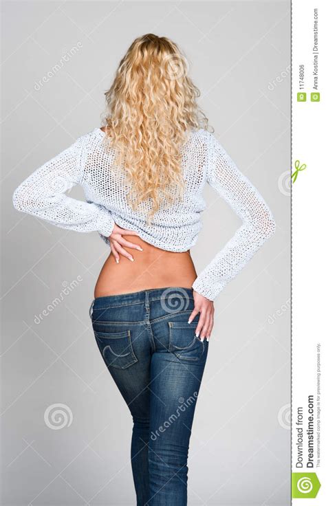 Woman Back View Royalty Free Stock Image Image 11748006