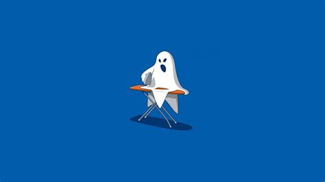 desktop wallpaper funny ghost minimal hd image picture background