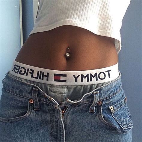 belly button piercing perfection tommy hilfiger acessórios へそピアス タトゥー e ピアス