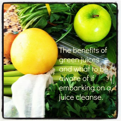 The Benefits Of Green Juices And What To Be Aware Of If You Are