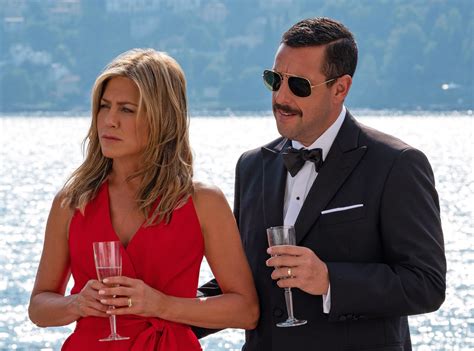 Jennifer Aniston And Adam Sandler Reunite In First Pics Of Netflix