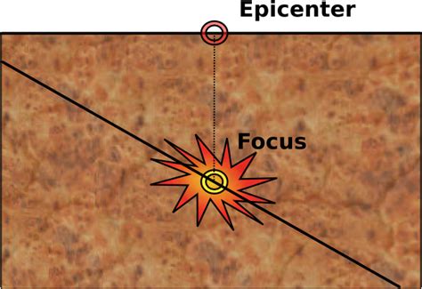 focus  epicenter diagram