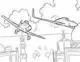 Planes Dusty Crophopper Ishani Stropi Flies Rochelle Colorat Clopotel Planse Getdrawings Desene sketch template