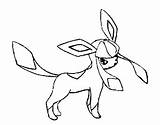 Pokemon Pages Glaceon Coloring Cute Drawings Pikachu Print Colouring Drawing Givrali Kids Pokémon Mega sketch template