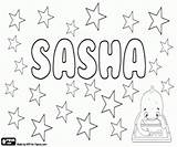 Sasha Diminutive Oncoloring sketch template