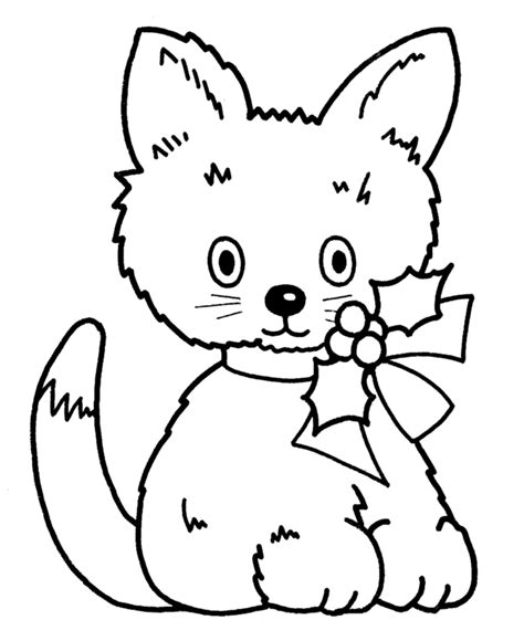 learning years christmas coloring pages christmas kitty christmas