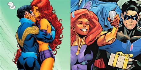 8 things only comic book fans know about nightwing and starfire s