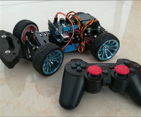 servo steering robot car  arduino  steps  pictures