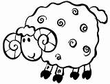Ram Coloring Pages sketch template