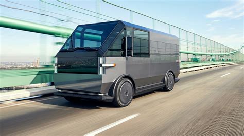 canoos  electric delivery van aims  efficiency  ownership costs