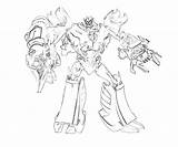 Transformers Cybertron Bruticus sketch template