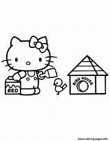 Kitty Colouring Ready Hmcoloringpages sketch template