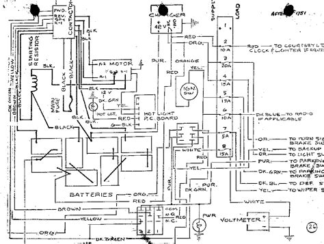 volt rtv golf cart wiring diagram wiring diagram pictures