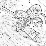 Ninjago Cole Pages Lego Colouring Coloring Print sketch template