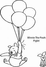 Pooh Winnie Coloring sketch template