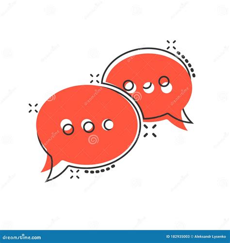 speak chat sign icon  comic style speech bubbles cartoon vector