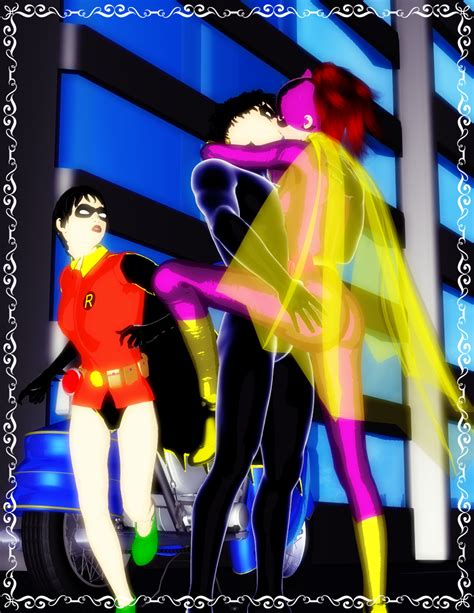 Kiss Batgirl Nightwing S H A A V The Movie By Narucoman On