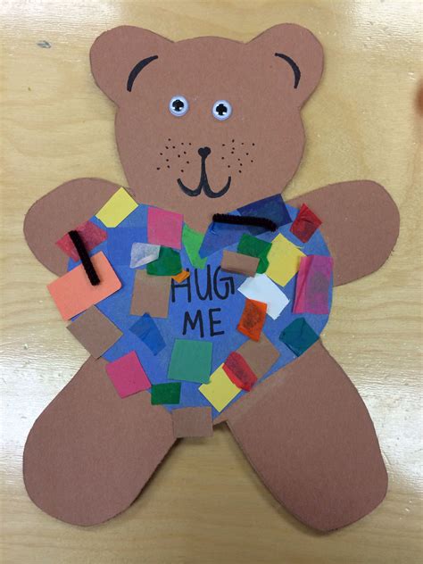 bear crafts  kindergarten element