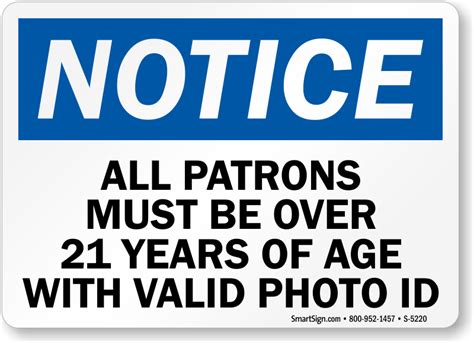 patrons     years  age  photo id sign sku