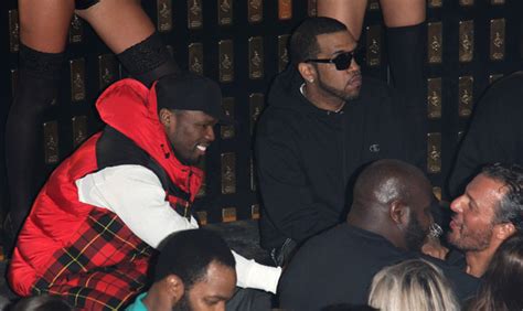 50 Cent Spotted Poppin Bottles In Paris But Back Home
