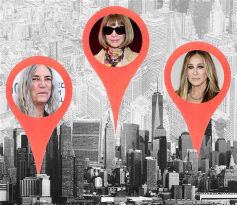 sarah jessica parker patti smith and anna wintour s chili this week s nyc celeb news map