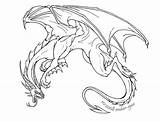 Dragon Fierce Line Drawing Coloring Pages Ember Choose Board Color sketch template