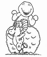Barney Coloring Pages Bop Baby Printable Dinosaur Popular Help Library Clipart Print sketch template