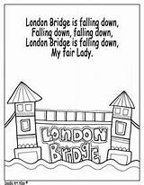 Bridge London Rhymes Nursery sketch template