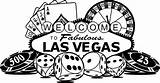 Vegas Las Casino Clip Clipart Sign Vector Welcome Skyline Drawing Designs Illustration Coloring Sketch Pages Blank Template Stencil Fabulous Getdrawings sketch template