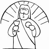 Coloring Pages Communion Eucharist Drawing Getdrawings First Getcolorings Printable sketch template