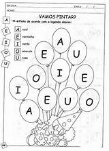 Preescolar Vocales Aeiou Alfabeto Preescolares Tareas Matematicas sketch template