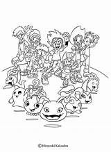 Digimon Kleurplaten Kleurplaat Hellokids Animaatjes Malvorlagen Malvorlage Digimons Malbogen Helden Picgifs Gifgratis sketch template