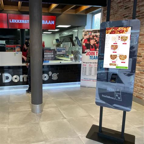 dominos order kiosks prestop