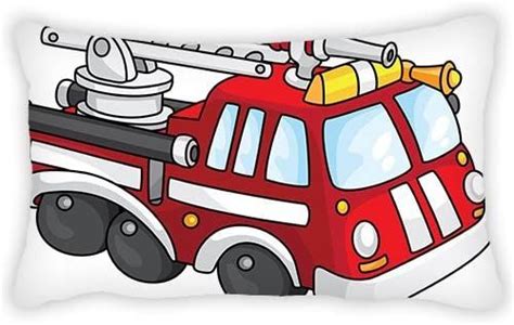 elijahtoby toddler pillowcase cartoon fire truck  inches