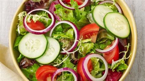 panera classic salad healthy vegetarian fast food options popsugar