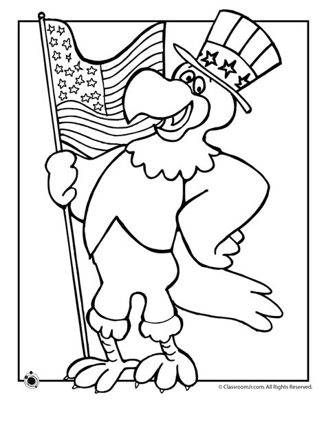 flag day coloring printables